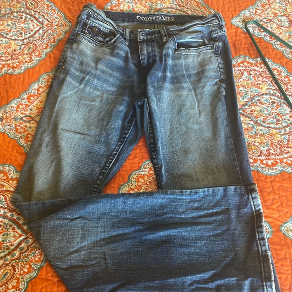 Men’s Cody James Jeans, 32x36 Stretch.